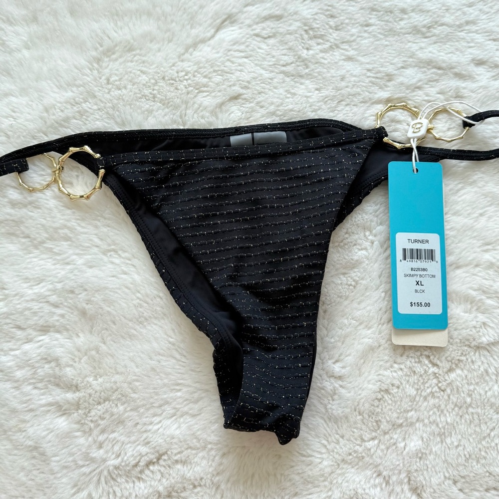 NWT!!! Beach Bunny Turner bikini bottom size XL Retail 155$